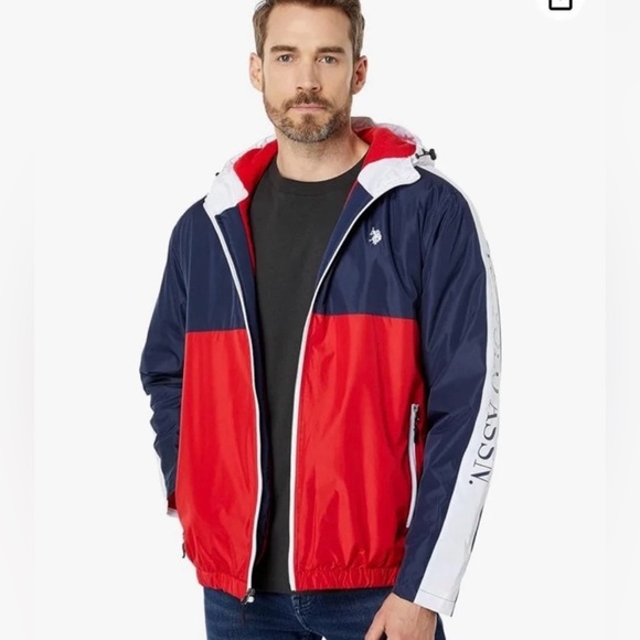 U.S. POLO ASSN. Polar Fleece Jacket men’s coat new condition - Picture 2 of 8